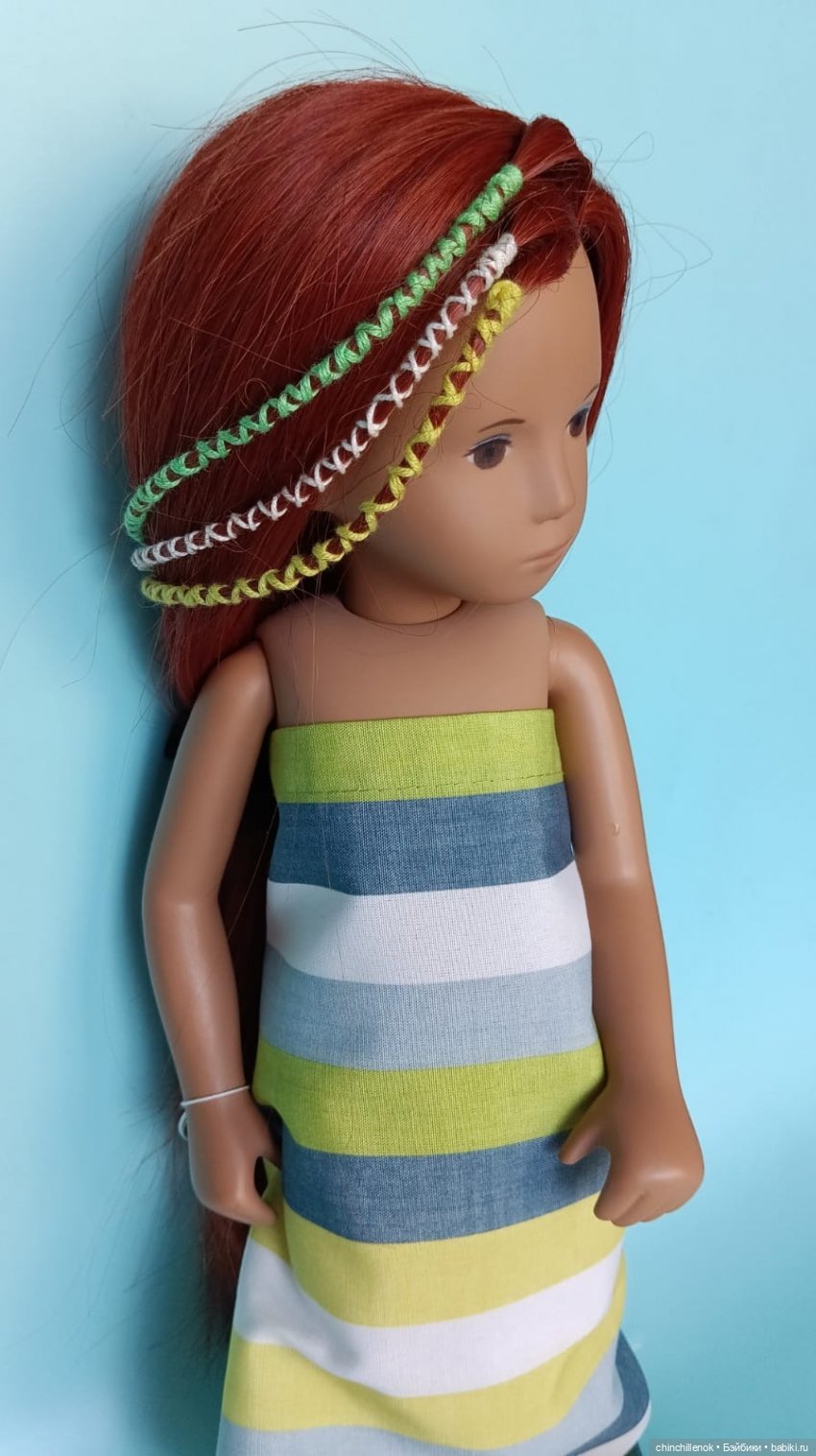 Из брюнеточки в рыженькую 🤎🧡 Sasha doll Morgenthaler