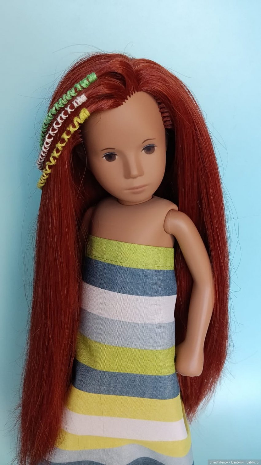 Из брюнеточки в рыженькую 🤎🧡 Sasha doll Morgenthaler