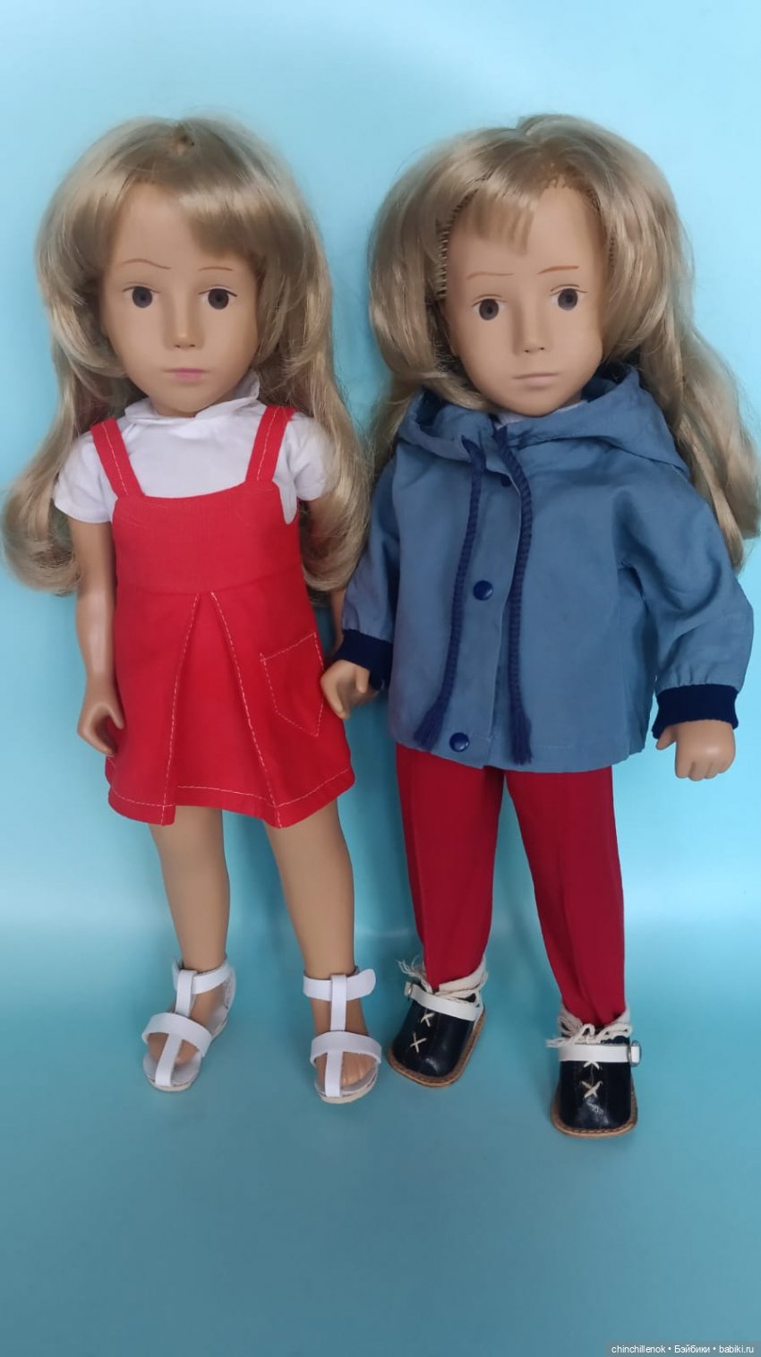 Две Сашеньки с глазками-блюдцами… Early Sasha Gotz от Sasha doll Morgenthaler