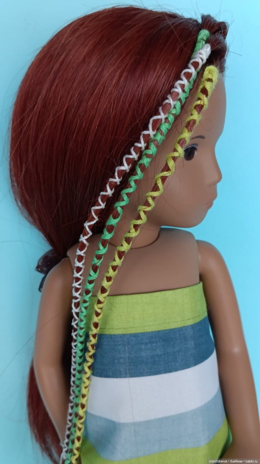 Из брюнеточки в рыженькую 🤎🧡 Sasha doll Morgenthaler
