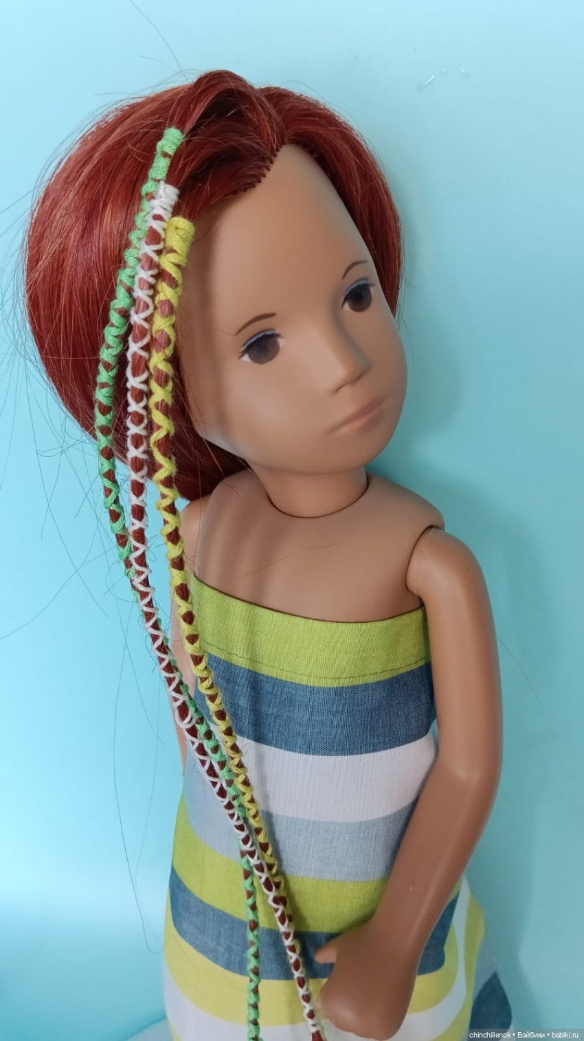 Из брюнеточки в рыженькую 🤎🧡 Sasha doll Morgenthaler