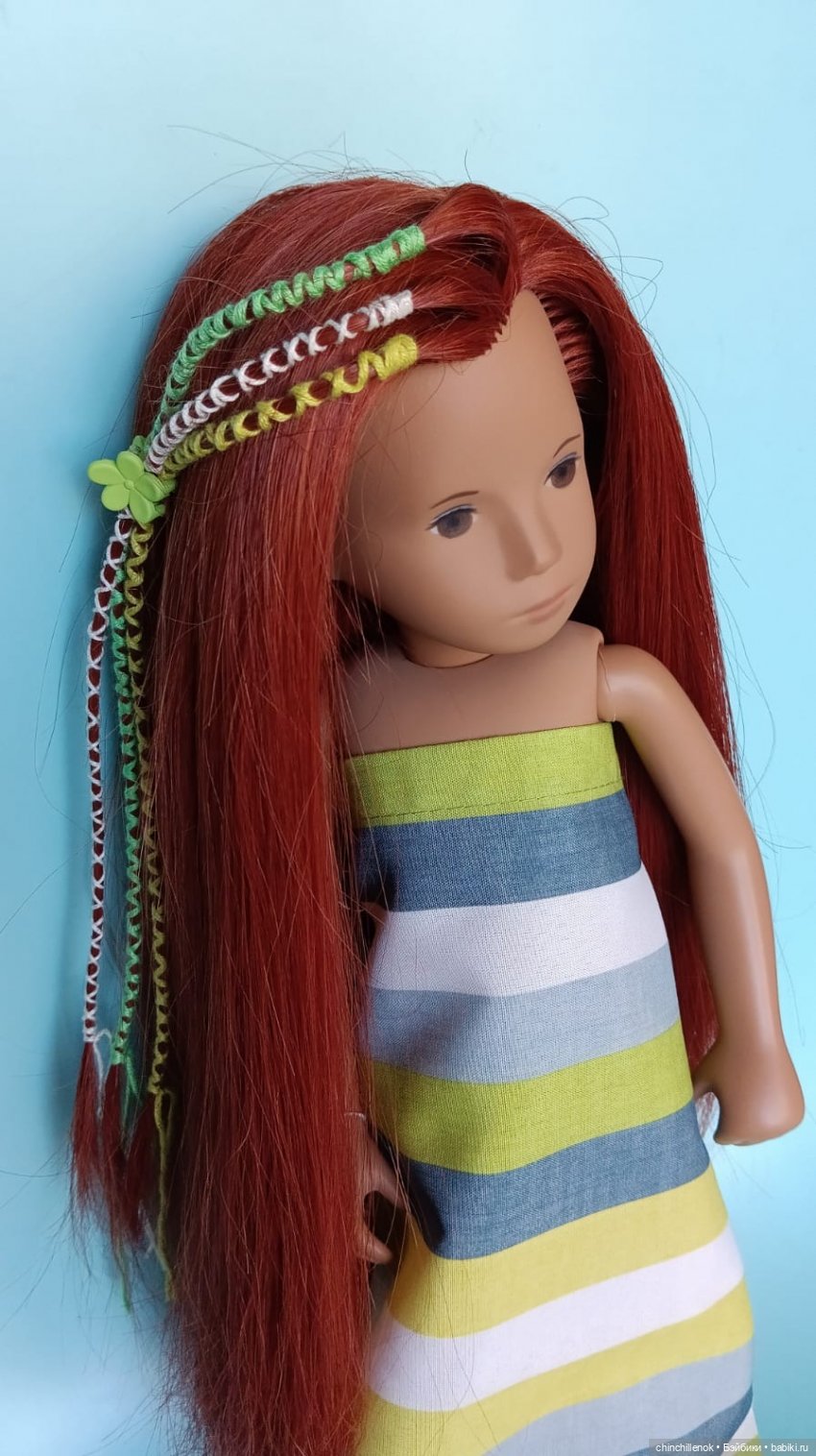 Из брюнеточки в рыженькую 🤎🧡 Sasha doll Morgenthaler