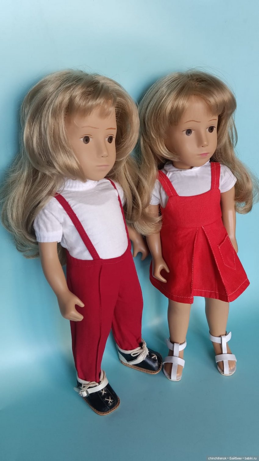 Две Сашеньки с глазками-блюдцами… Early Sasha Gotz от Sasha doll Morgenthaler