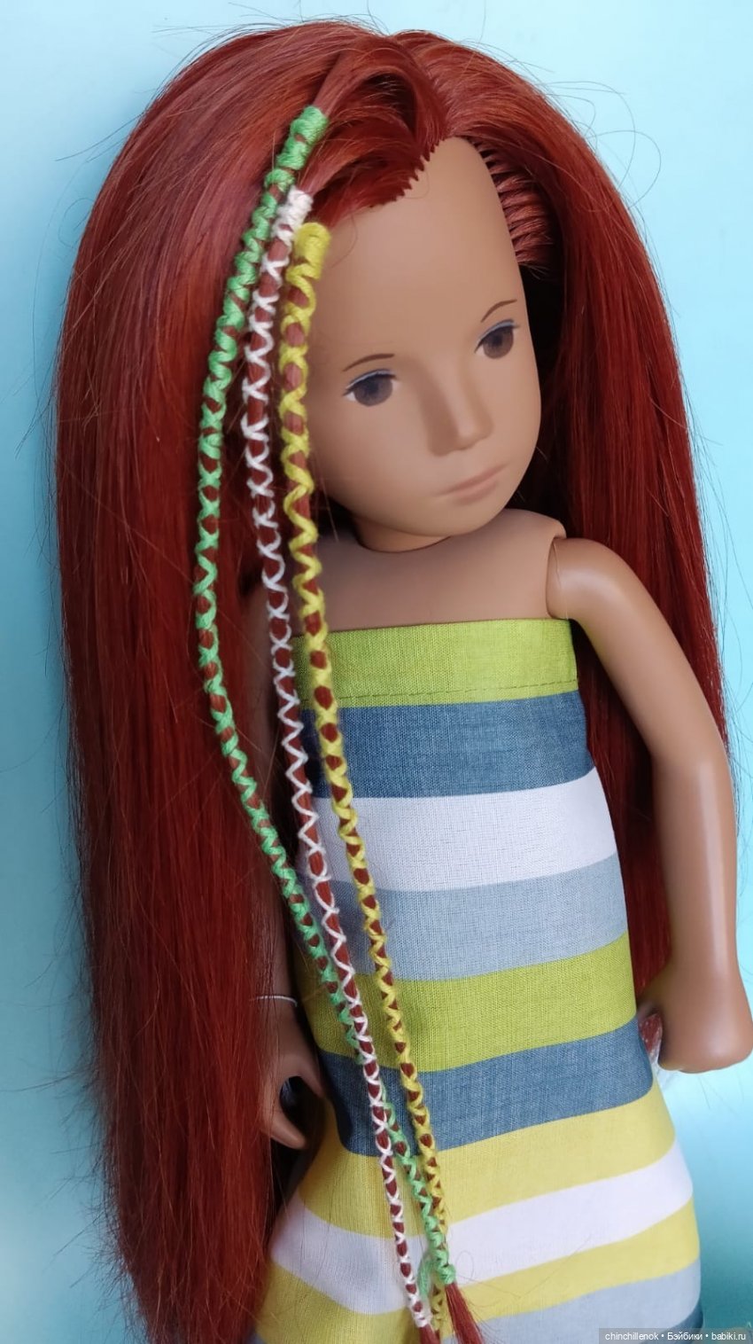 Из брюнеточки в рыженькую 🤎🧡 Sasha doll Morgenthaler