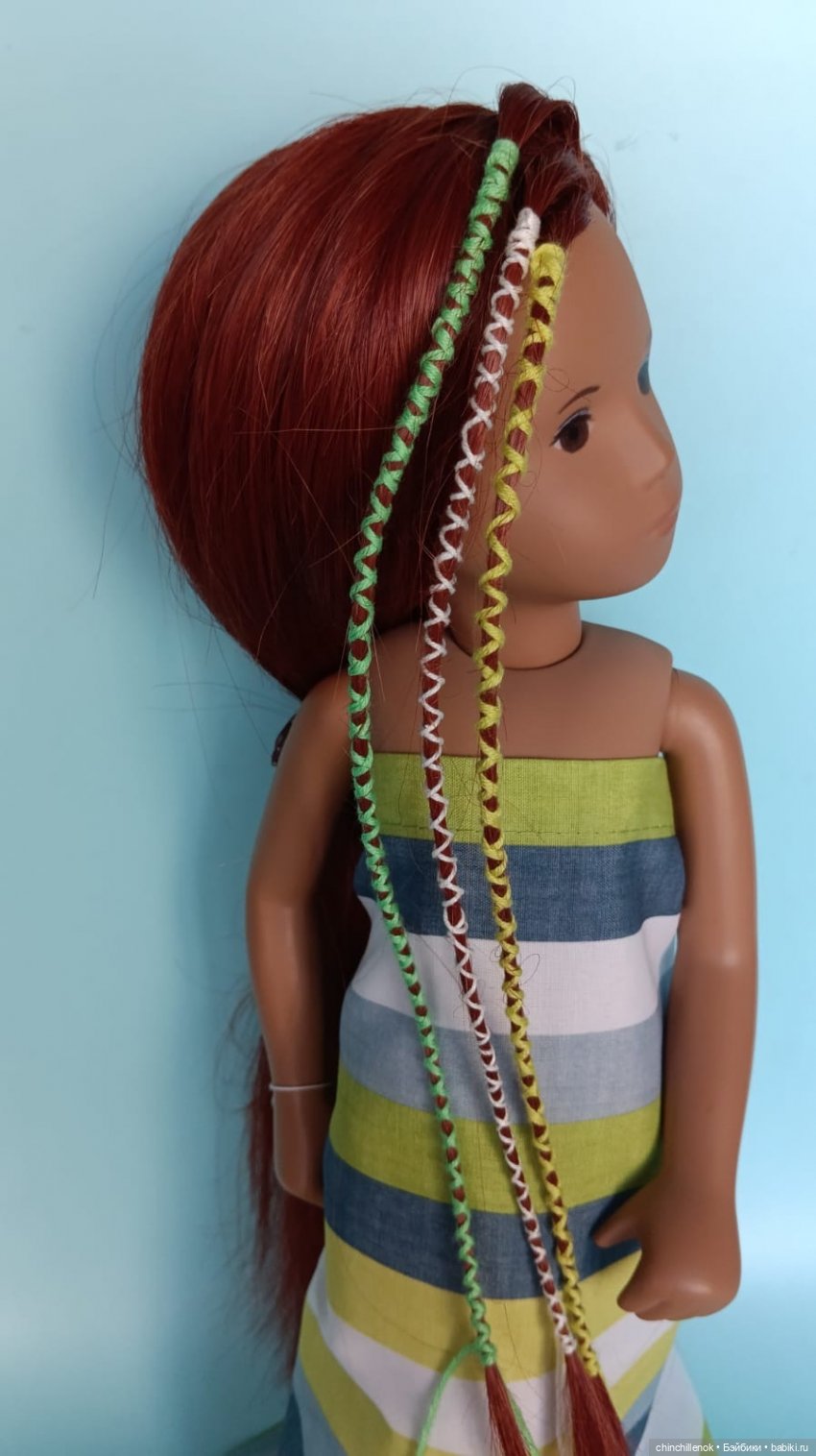 Из брюнеточки в рыженькую 🤎🧡 Sasha doll Morgenthaler