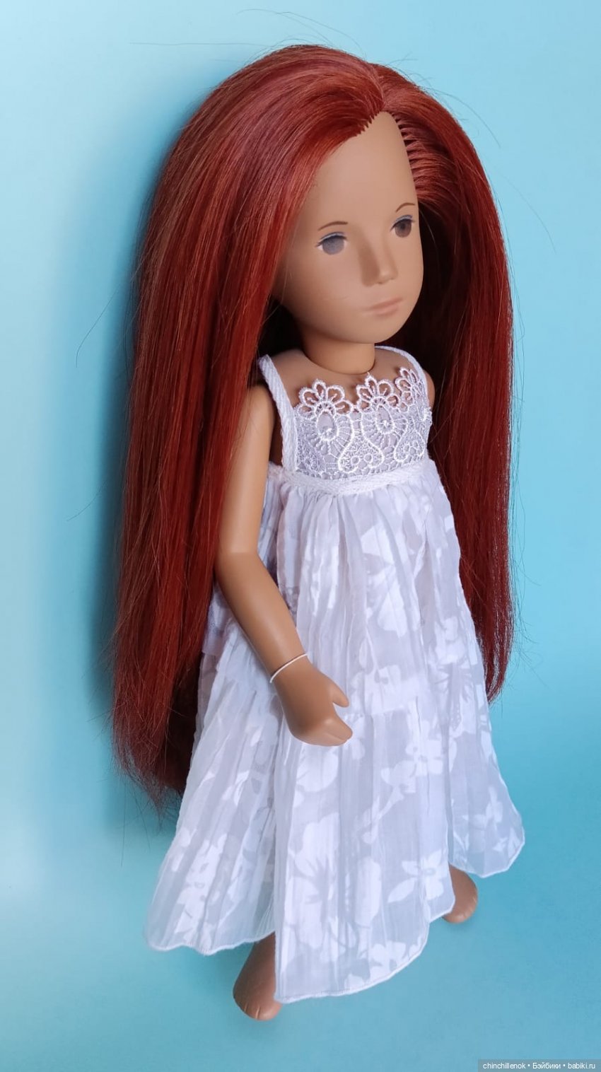 Из брюнеточки в рыженькую 🤎🧡 Sasha doll Morgenthaler