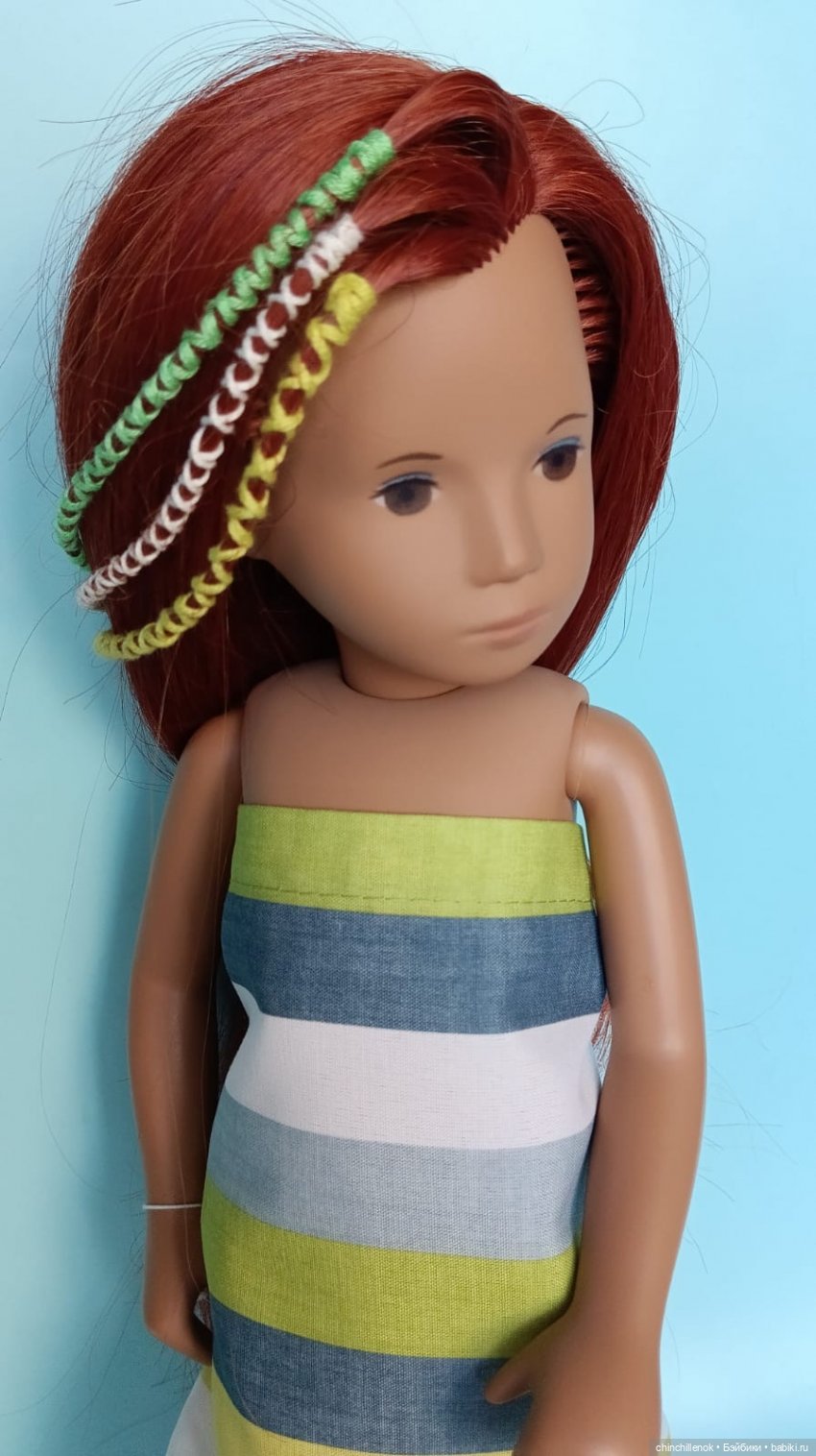 Из брюнеточки в рыженькую 🤎🧡 Sasha doll Morgenthaler
