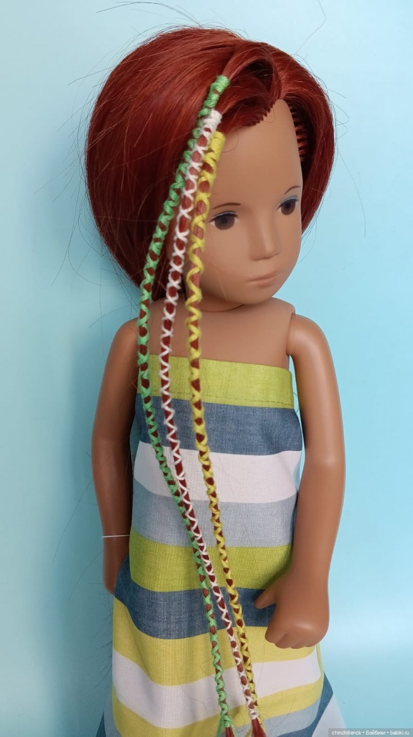 Из брюнеточки в рыженькую 🤎🧡 Sasha doll Morgenthaler