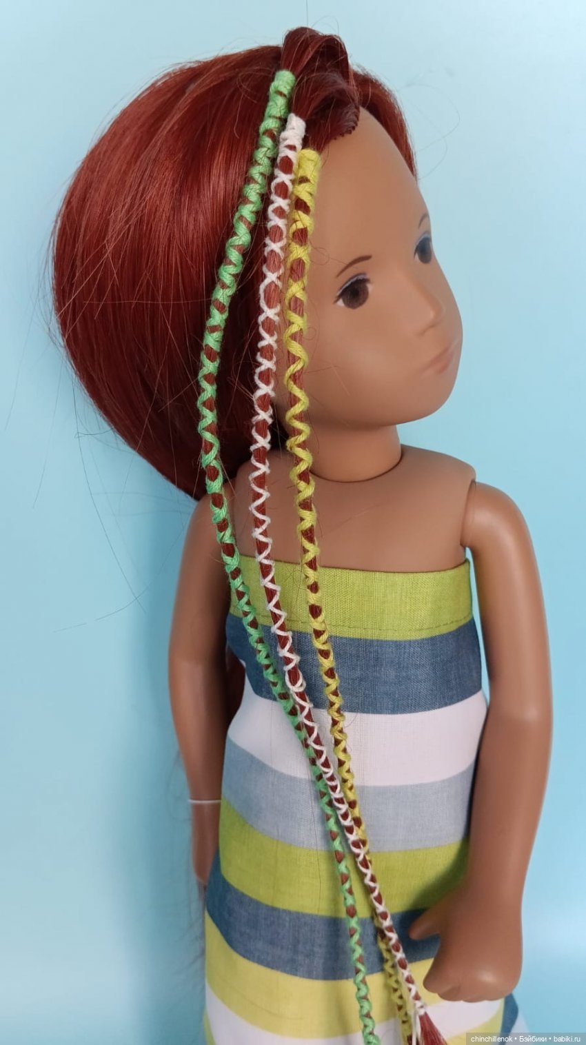 Из брюнеточки в рыженькую 🤎🧡 Sasha doll Morgenthaler
