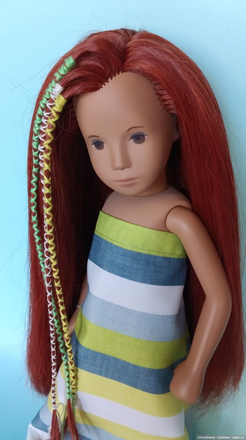 Из брюнеточки в рыженькую 🤎🧡 Sasha doll Morgenthaler