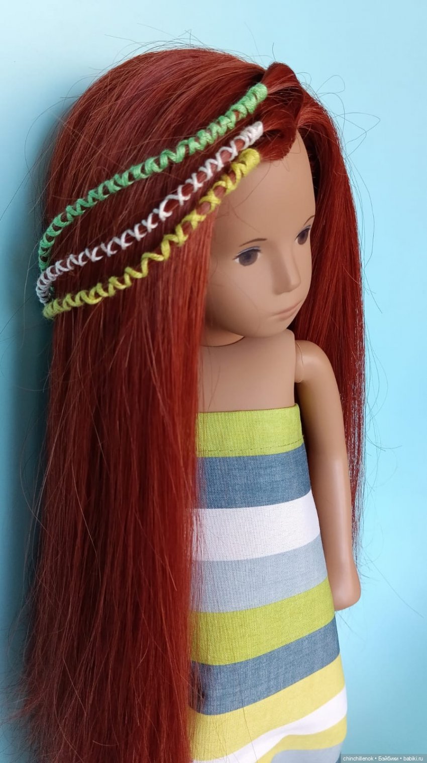 Из брюнеточки в рыженькую 🤎🧡 Sasha doll Morgenthaler