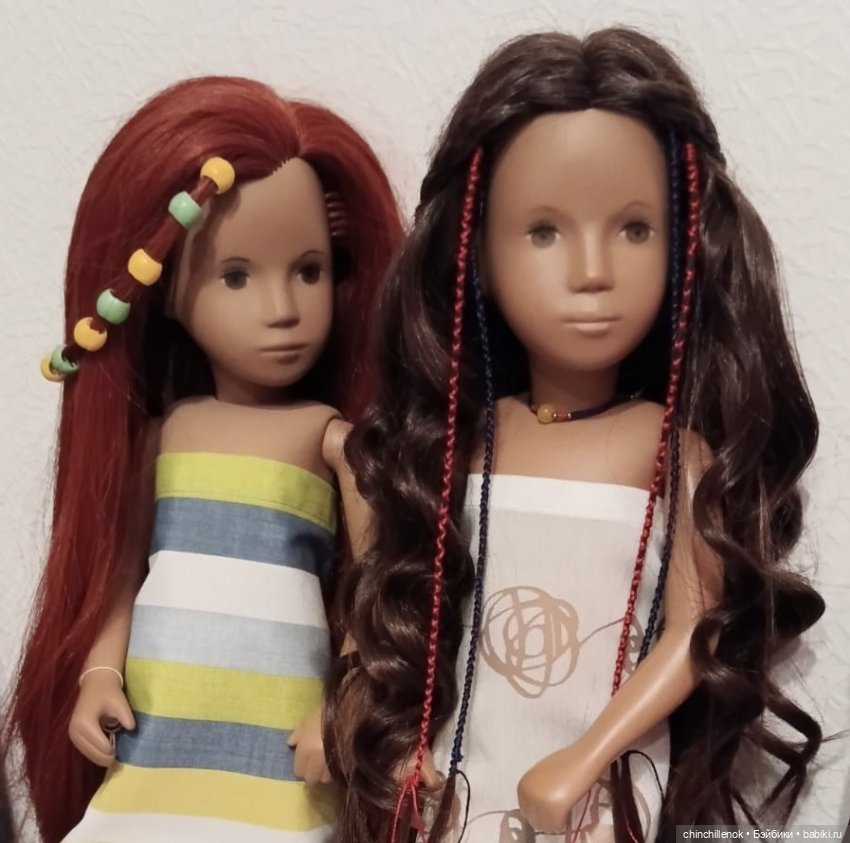 Из брюнеточки в рыженькую 🤎🧡 Sasha doll Morgenthaler