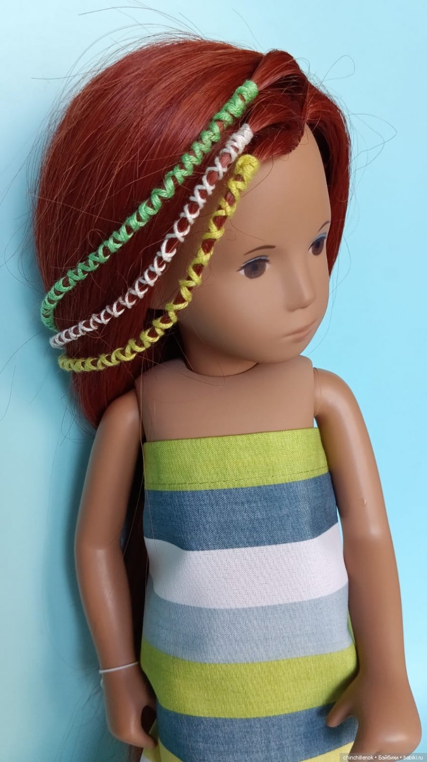 Из брюнеточки в рыженькую 🤎🧡 Sasha doll Morgenthaler