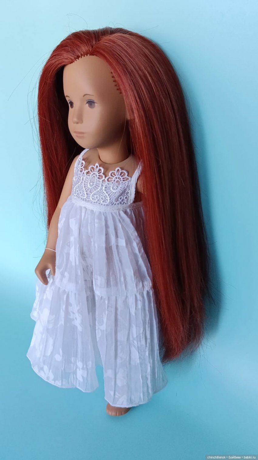 Из брюнеточки в рыженькую 🤎🧡 Sasha doll Morgenthaler