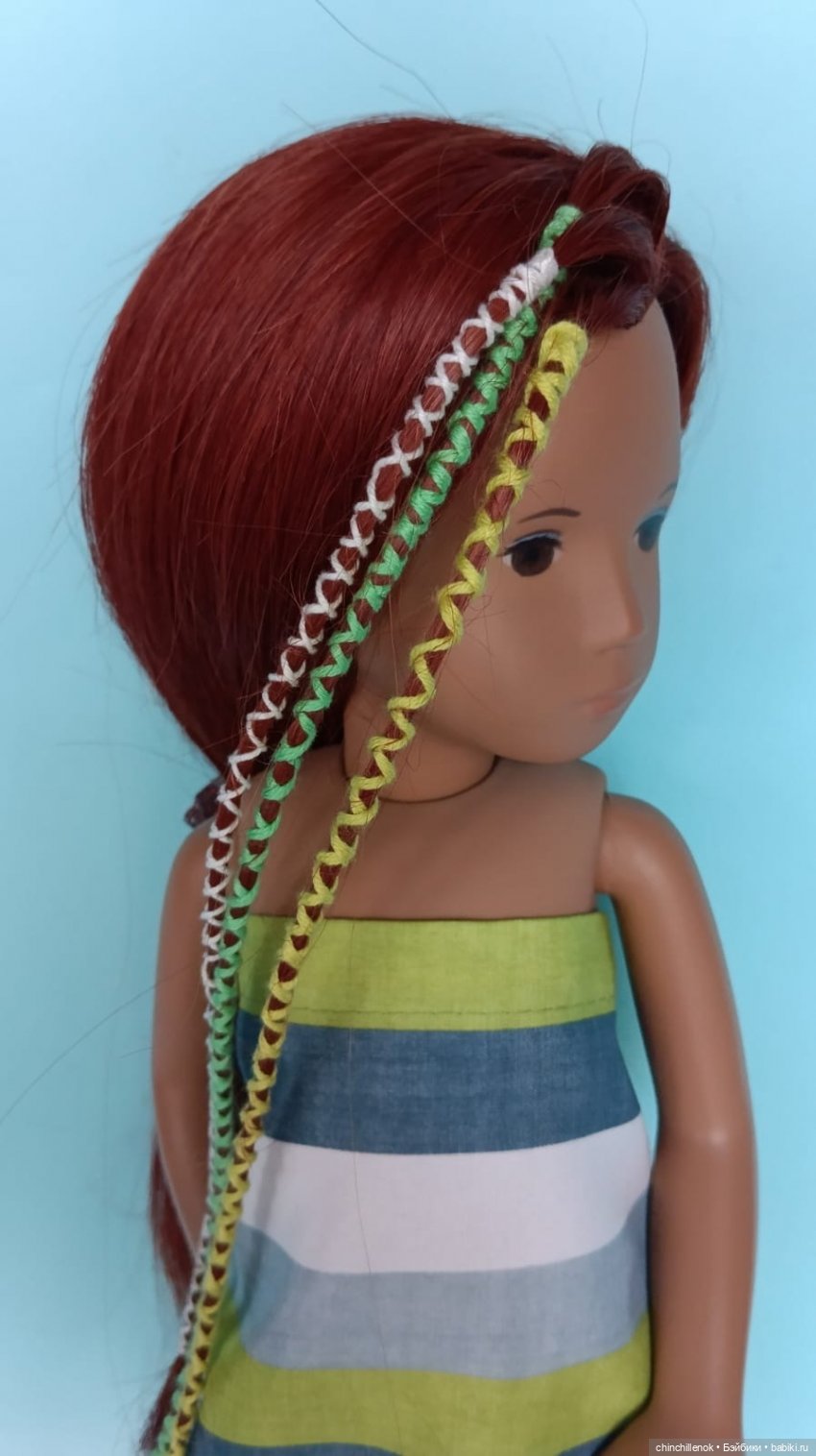Из брюнеточки в рыженькую 🤎🧡 Sasha doll Morgenthaler