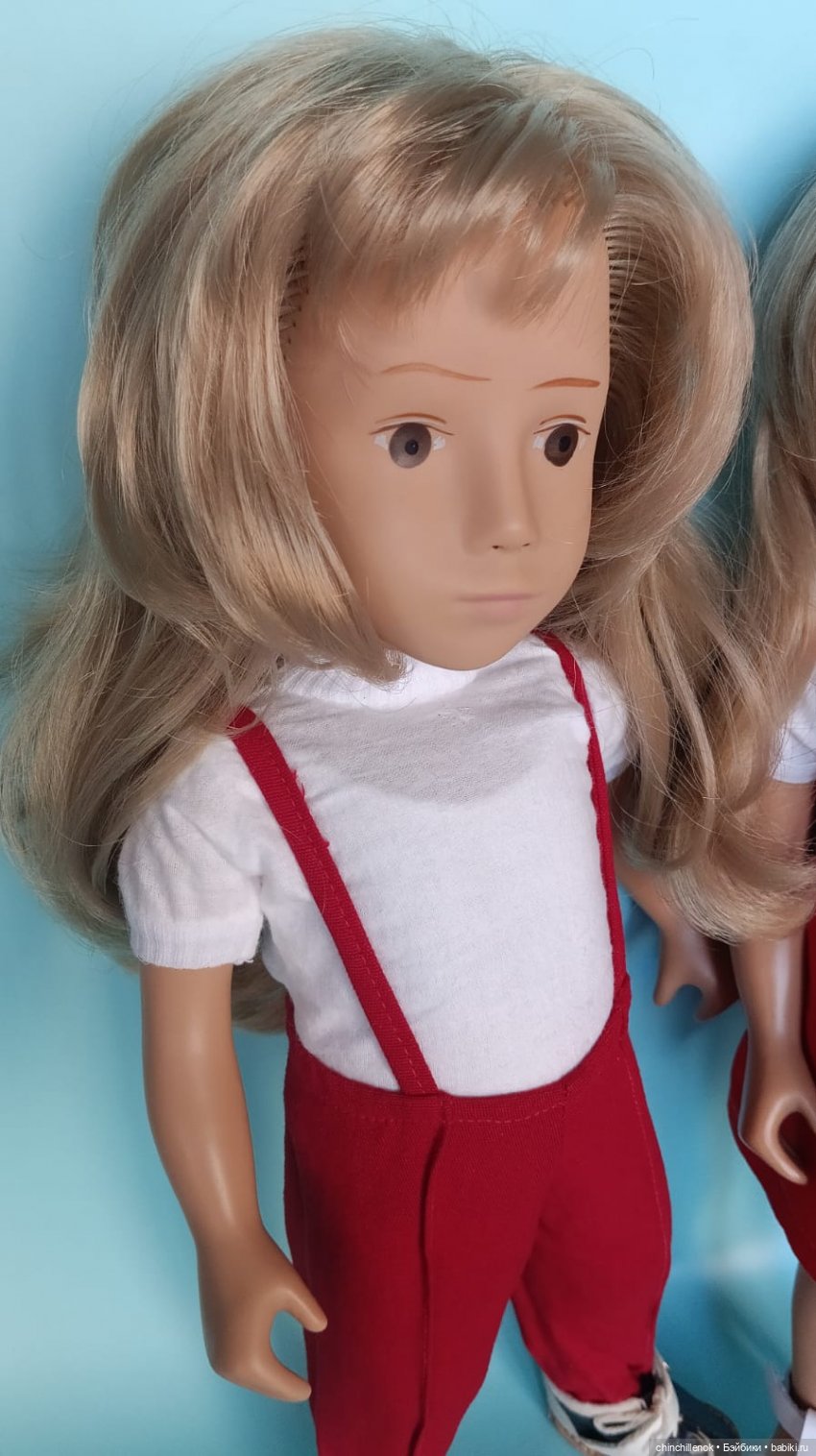 Две Сашеньки с глазками-блюдцами… Early Sasha Gotz от Sasha doll Morgenthaler