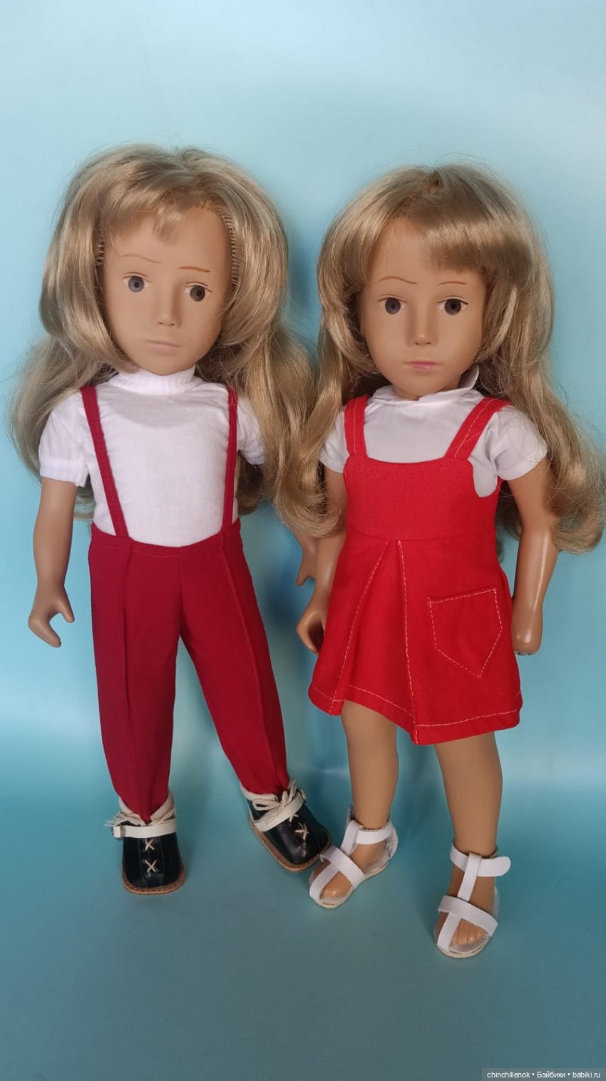 Две Сашеньки с глазками-блюдцами… Early Sasha Gotz от Sasha doll Morgenthaler