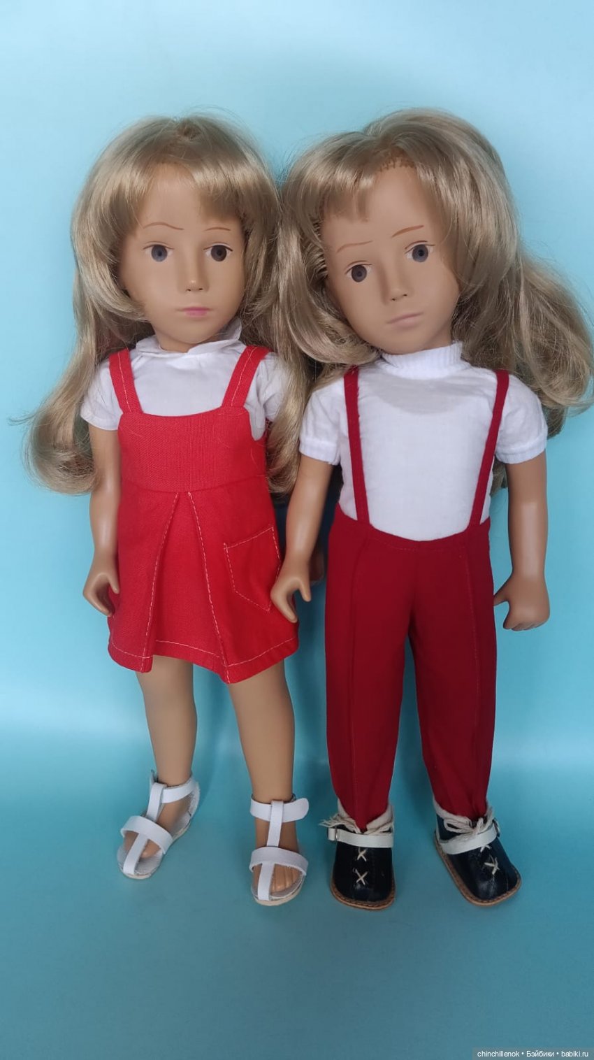 Две Сашеньки с глазками-блюдцами… Early Sasha Gotz от Sasha doll Morgenthaler