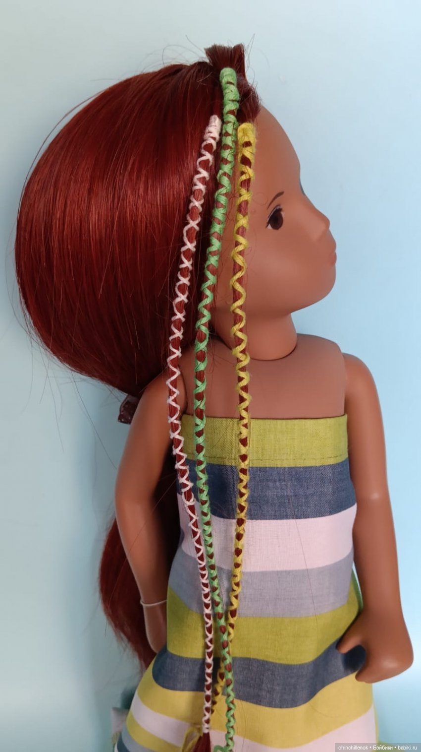 Из брюнеточки в рыженькую 🤎🧡 Sasha doll Morgenthaler