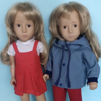 Две Сашеньки с глазками-блюдцами… Early Sasha Gotz от Sasha doll Morgenthaler