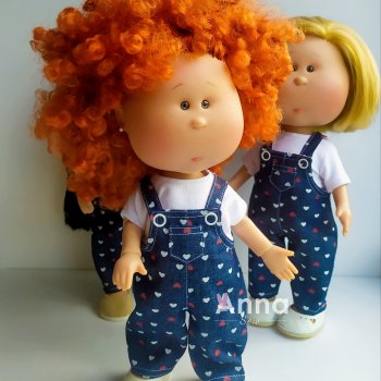 Выкройка комбинезона на Мию Mia d'Onil