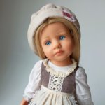 Комплект  одежды "Золушка" для кукол Готц  Gotz Little Kidz 36 см