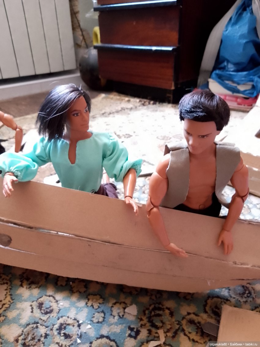 Лодка для Барби — Аксессуары для кукол своими руками: идеи