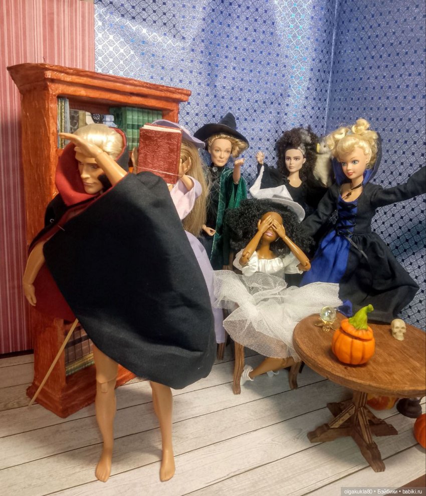 Хеллоуиновское — Кукольные фотоистории и сериалы: комиксы