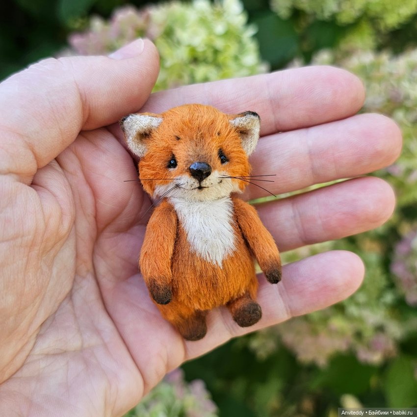 Стая крошечных лисят — Авторские мишки Тедди и друзья: фото (фото 4)