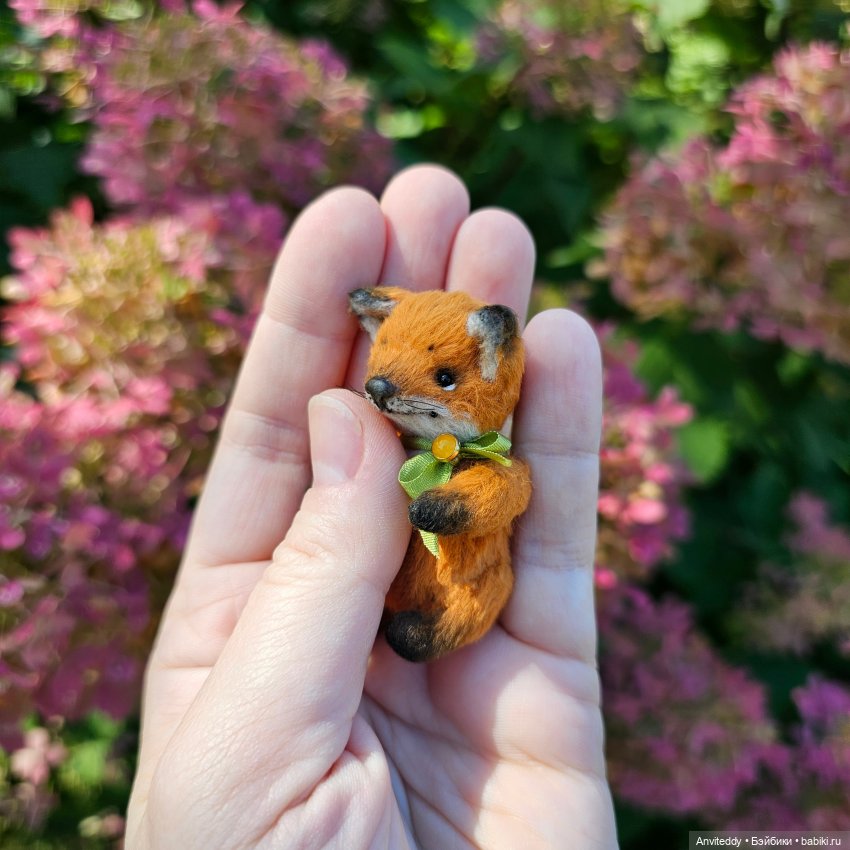 Стая крошечных лисят — Авторские мишки Тедди и друзья: фото (фото 2)