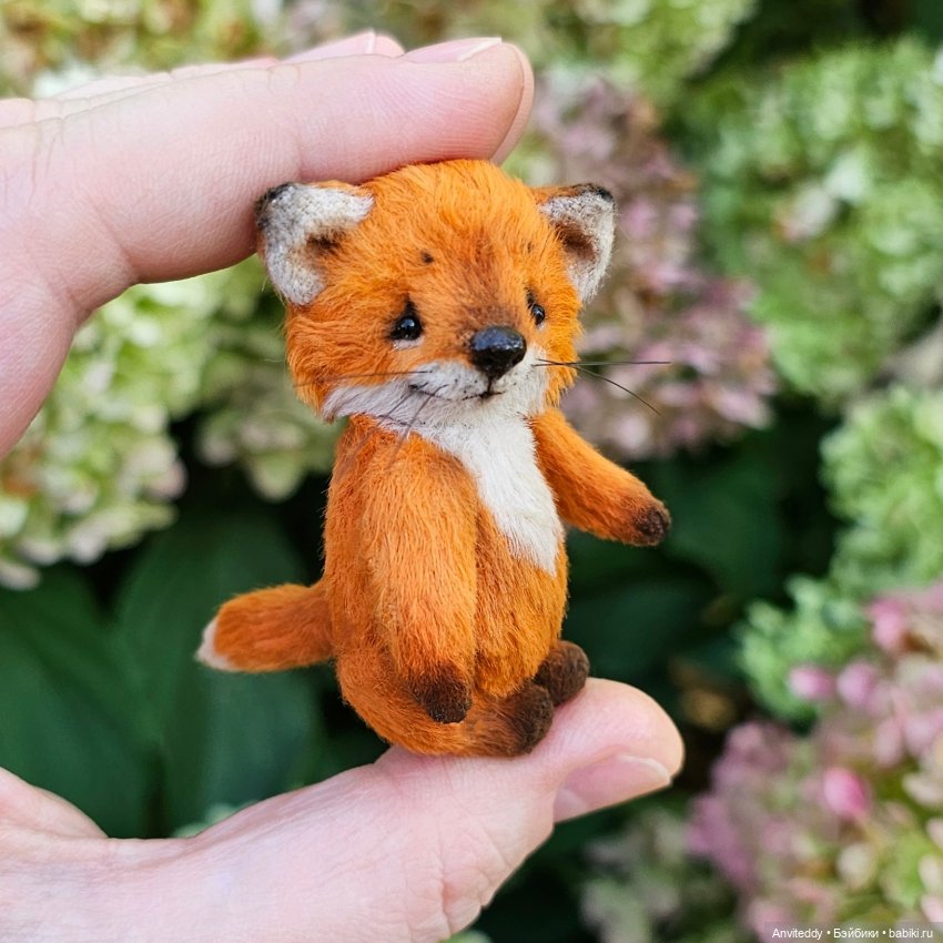 Стая крошечных лисят — Авторские мишки Тедди и друзья: фото (фото 3)