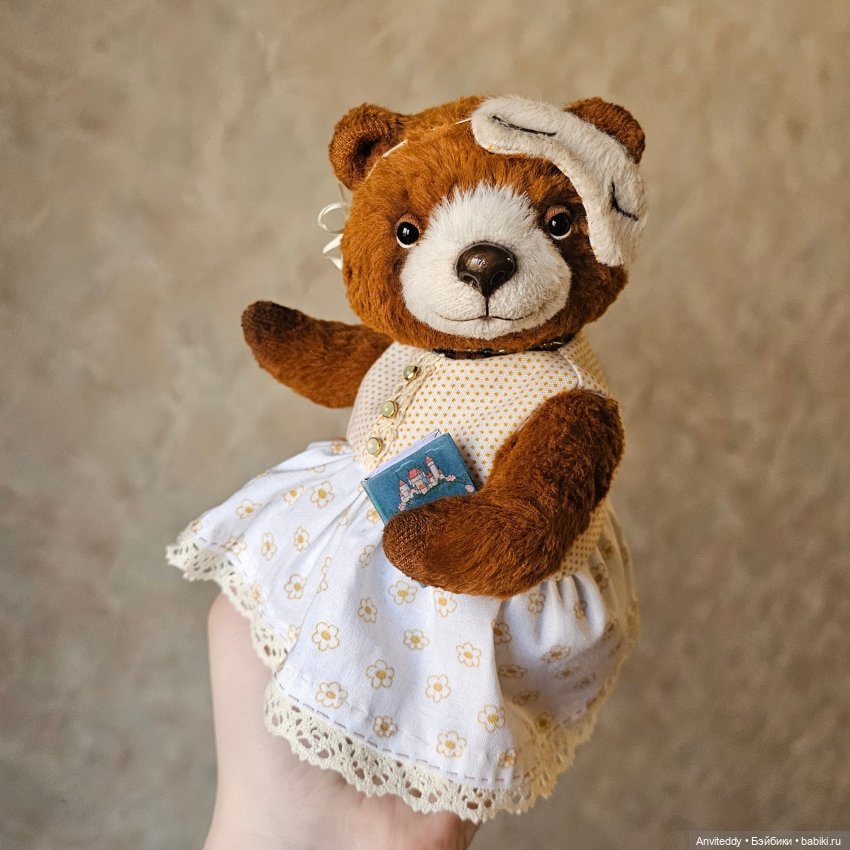 Сонная мишка тедди — Авторские мишки Тедди и друзья: фото (фото 2)