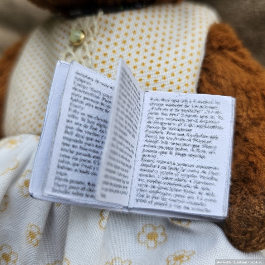 Сонная мишка тедди — Авторские мишки Тедди и друзья: фото (фото 5)