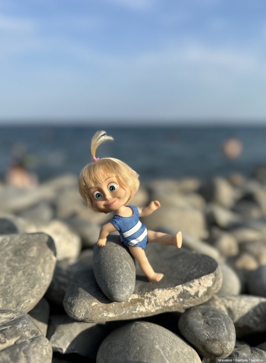 Машка на морях — Куклы Маша и Медведь (Simba): Маша в кармашке