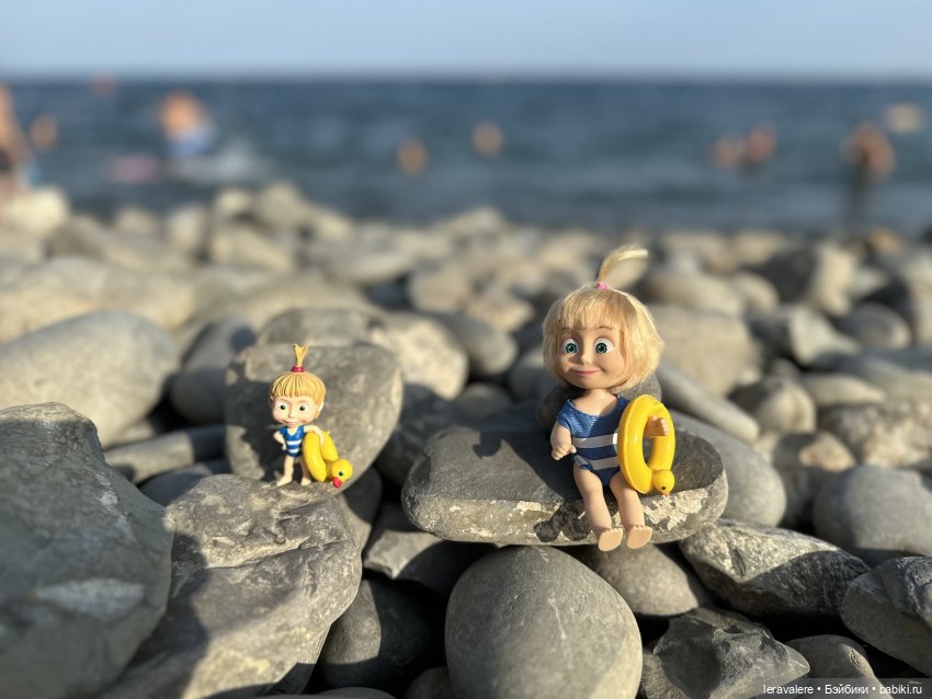 Машка на морях — Куклы Маша и Медведь (Simba): Маша в кармашке (фото 8)