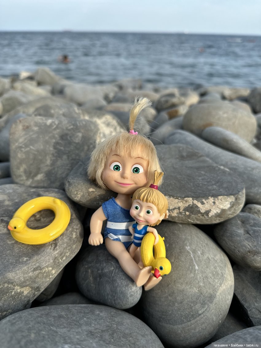 Машка на морях — Куклы Маша и Медведь (Simba): Маша в кармашке (фото 10)