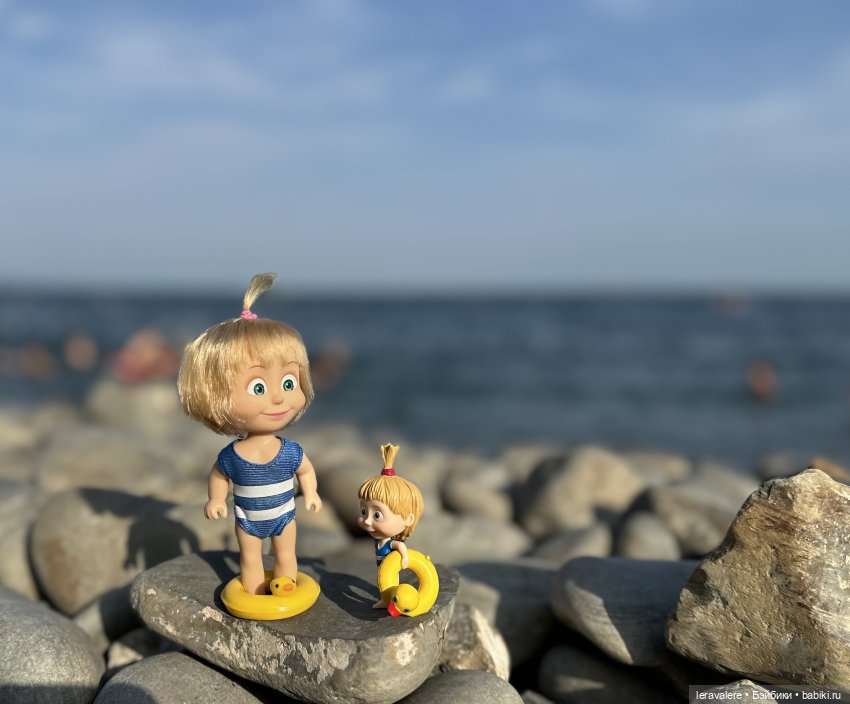 Машка на морях — Куклы Маша и Медведь (Simba): Маша в кармашке (фото 7)