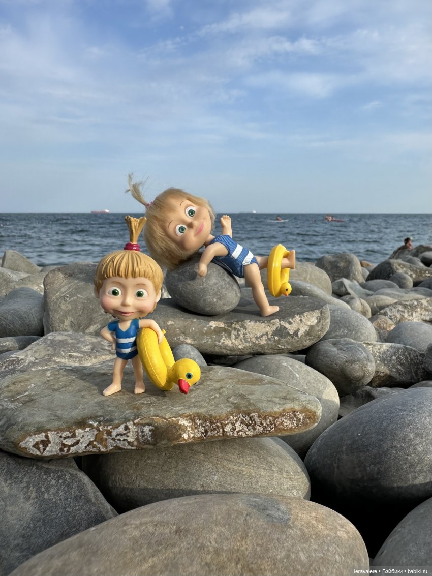 Машка на морях — Куклы Маша и Медведь (Simba): Маша в кармашке (фото 5)