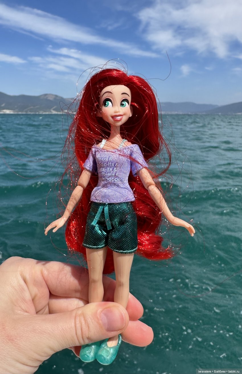 Снова море 🌊 — Куклы Disney Animators и Принцессы Диснея: Disney Store (фото 5)