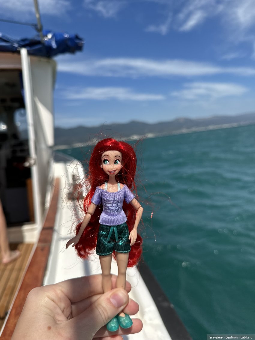 Снова море 🌊 — Куклы Disney Animators и Принцессы Диснея: Disney Store (фото 3)