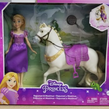 Обзор набора Рапунцель с Максимусом от Маттел