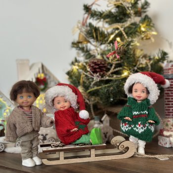 Новогоднее формата 1:12