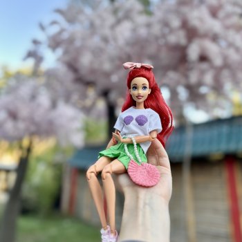 Цветение и Ариэль 🧜🏻‍♀️