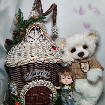 Мамуль, я чур с мишуткой буду жить 😁