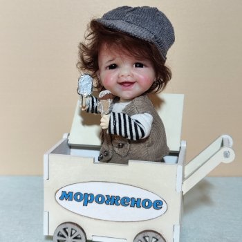 Митя и тележка мороженого 😁