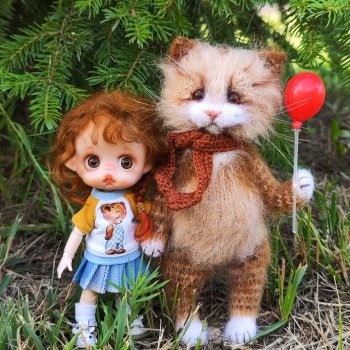 У нас Котофей поселился.