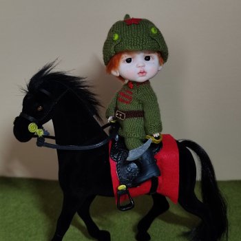 Матвейка на новом коне.