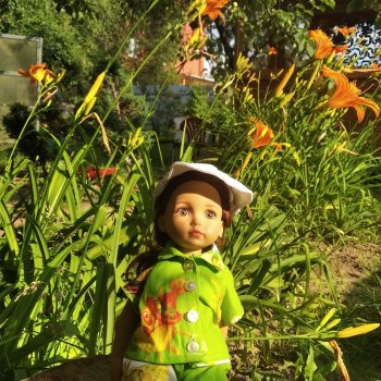 На даче  в лилейнике