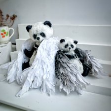 Мастер класс «панда-ангел» 18 см