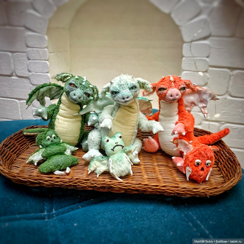 Драконы по мк Татьяны Бакановой